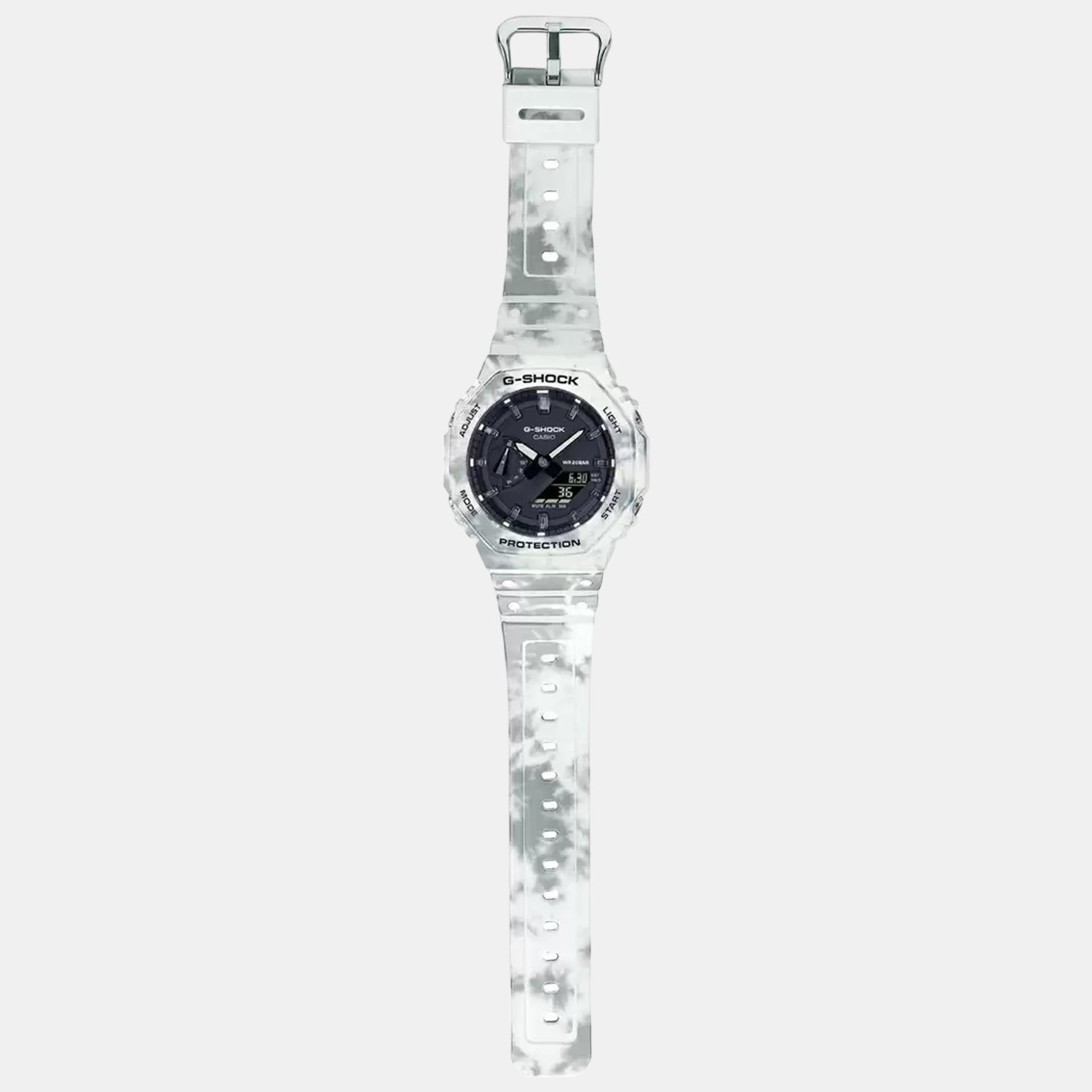 G-Shock Men Quartz Black Dial Analog Resin Watch G1192