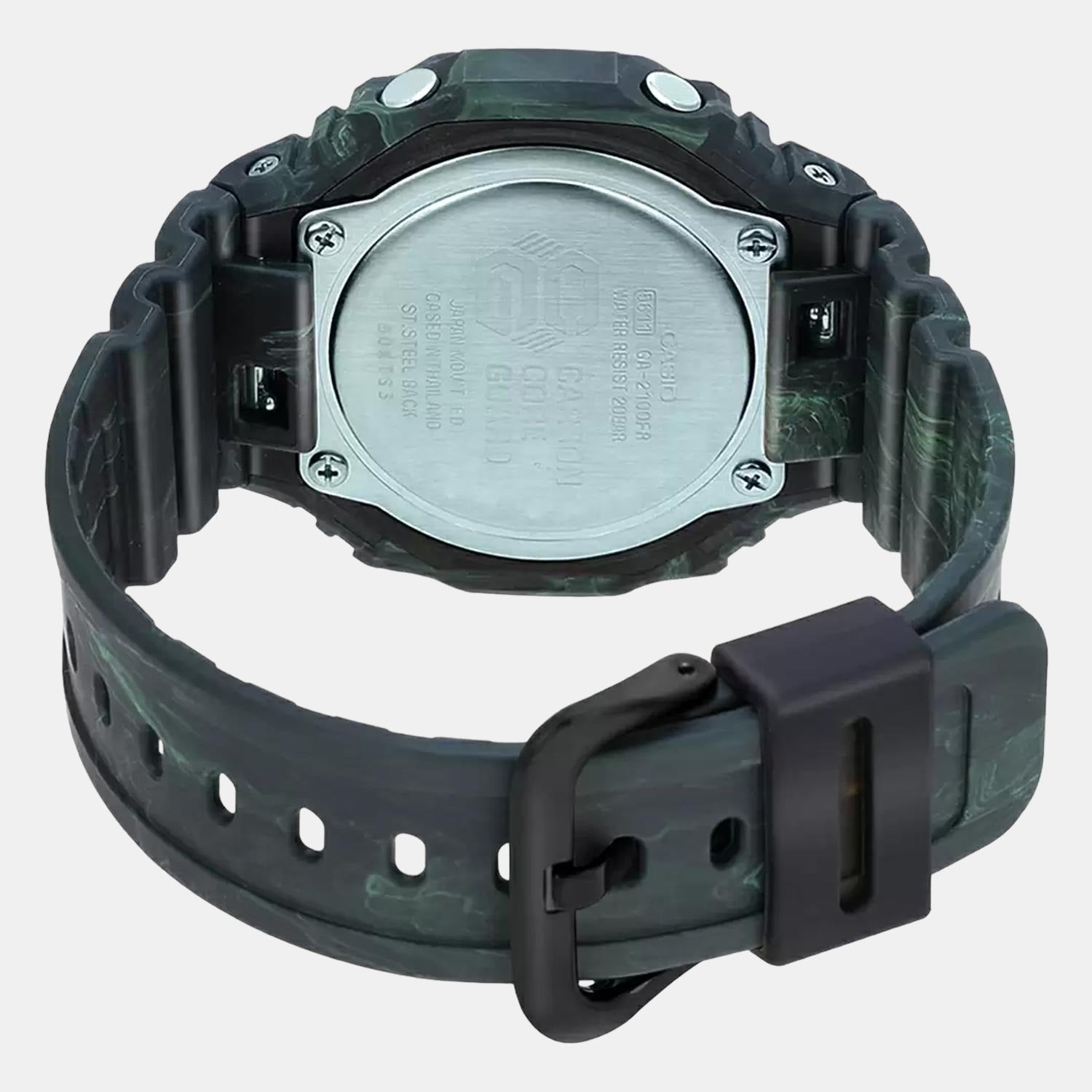 G-Shock Men Quartz Black Dial Analog-Digital Resin Watch G1193