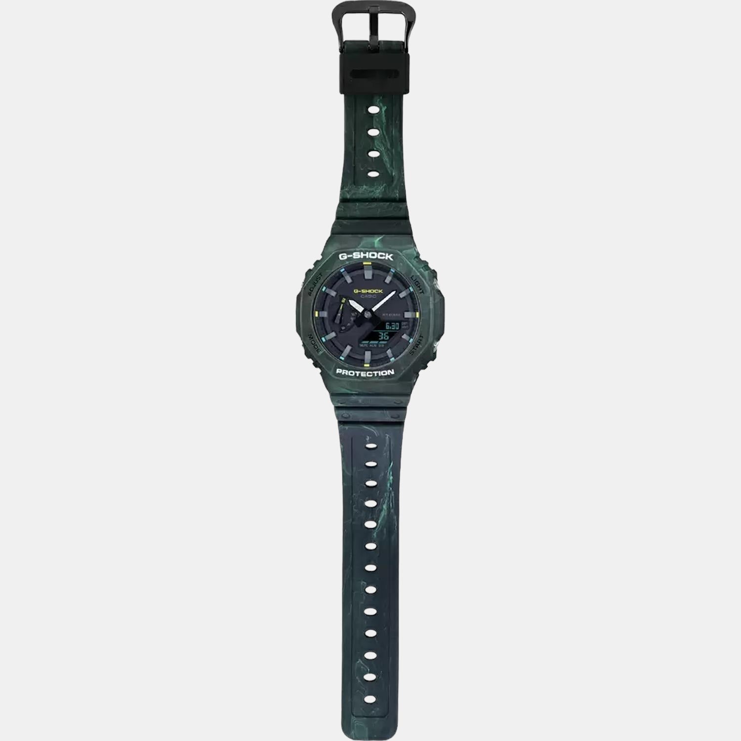 G-Shock Men Quartz Black Dial Analog-Digital Resin Watch G1193