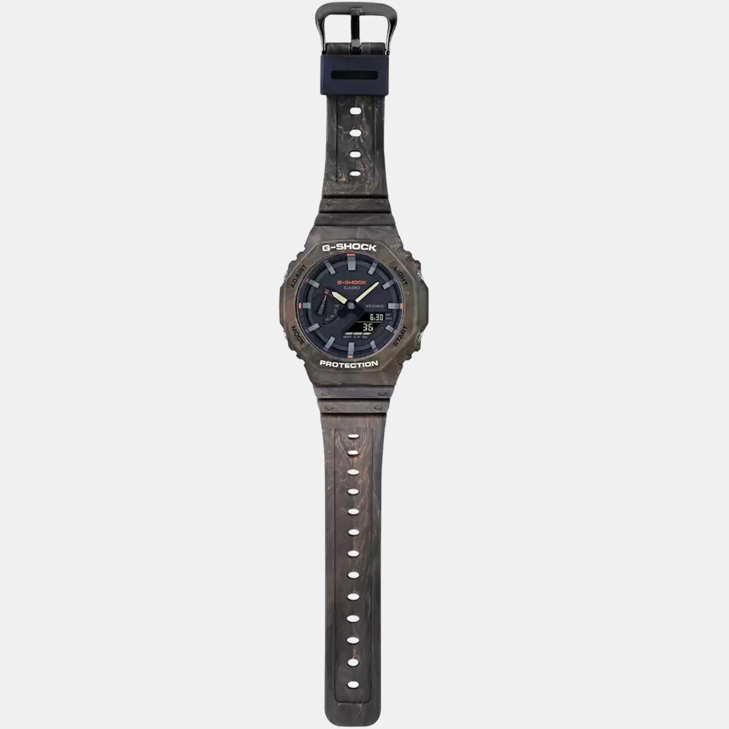 G-Shock Men Quartz Black Dial Analog-Digital Resin Watch G1194