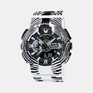 G-Shock Men Quartz White Dial Analog-Digital Resin Watch G1200