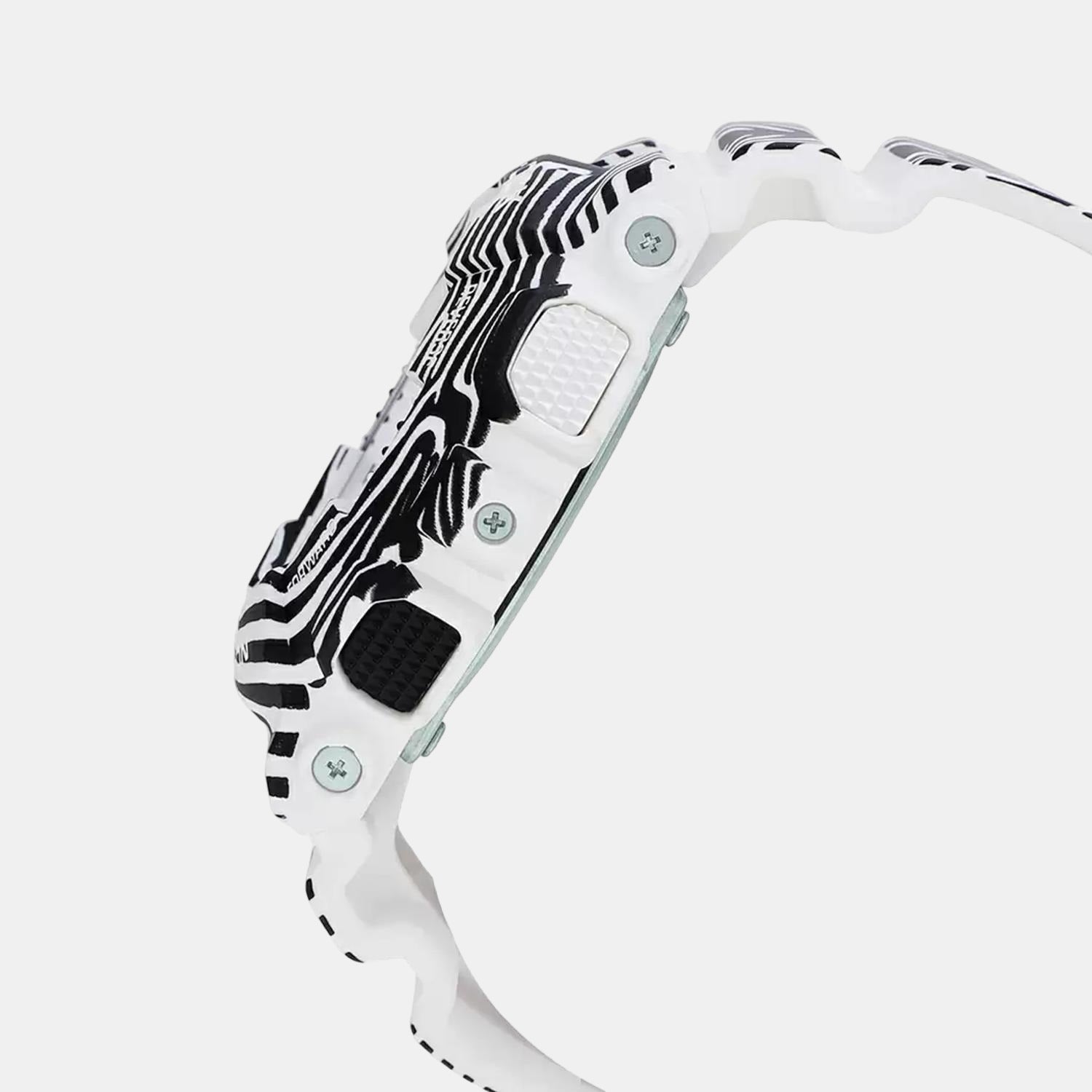 G-Shock Men Quartz White Dial Analog-Digital Resin Watch G1200