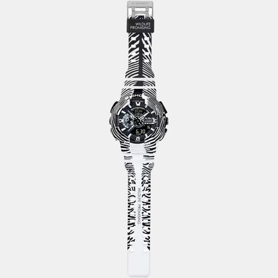 G-Shock Men Quartz White Dial Analog-Digital Resin Watch G1200