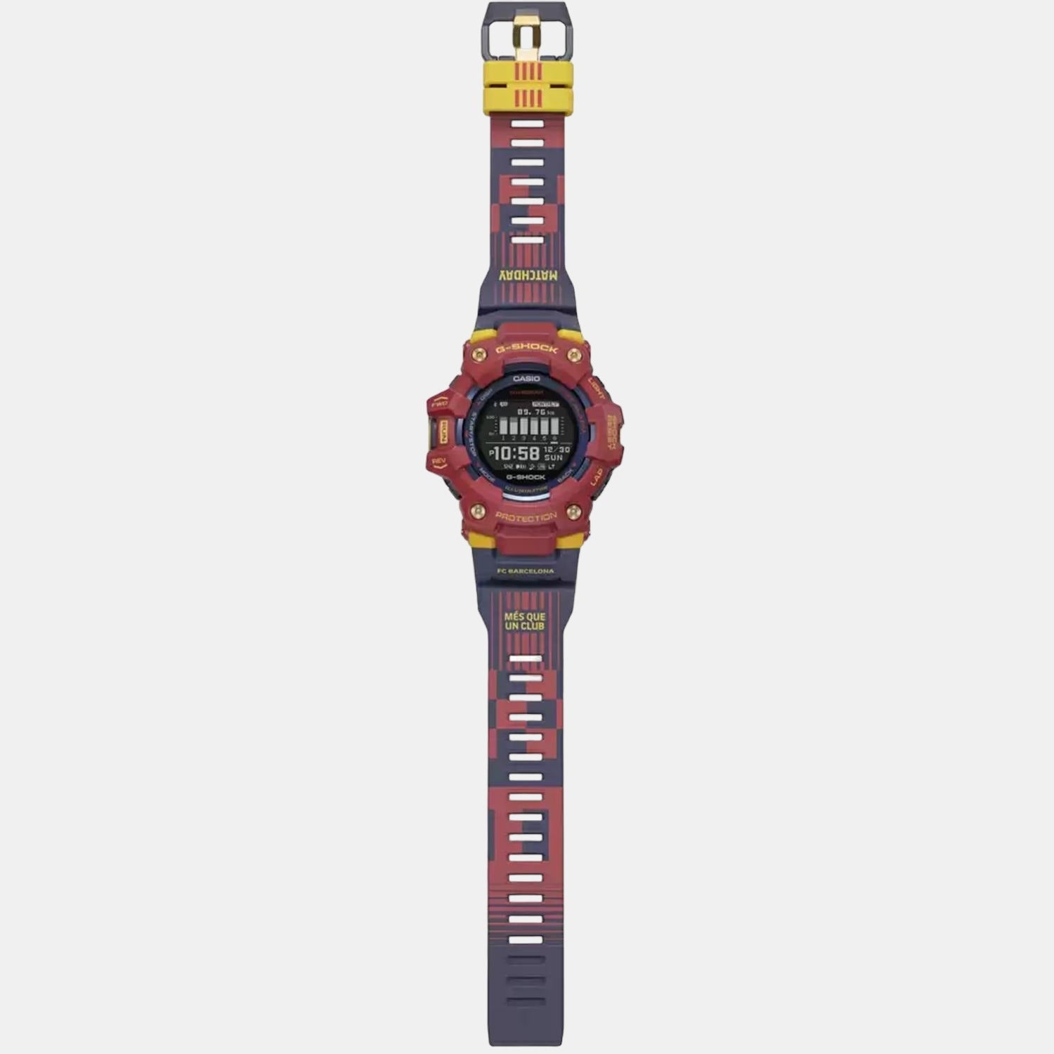 G-Shock Men Quartz Black Dial Digital Resin Watch G1206