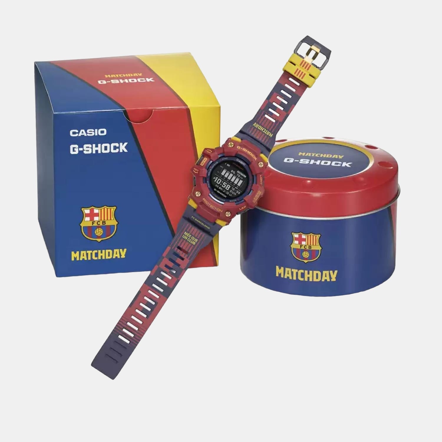 G-Shock Men Quartz Black Dial Digital Resin Watch G1206
