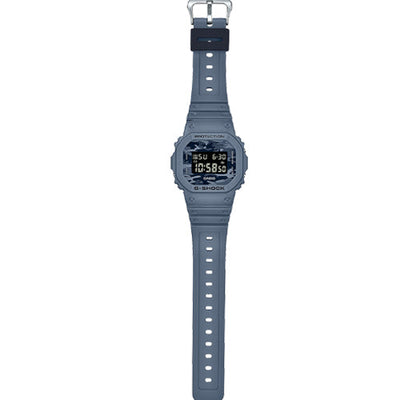 Casio G-Shock 5600 Series Blue Dial Men 42.8mm G1208 DW-5600CA-2