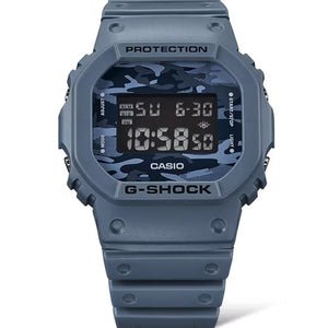 Casio G-Shock 5600 Series Blue Dial Men 42.8mm G1208 DW-5600CA-2