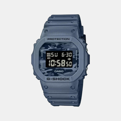 G-Shock Men Quartz Black Dial Digital Resin Watch G1208