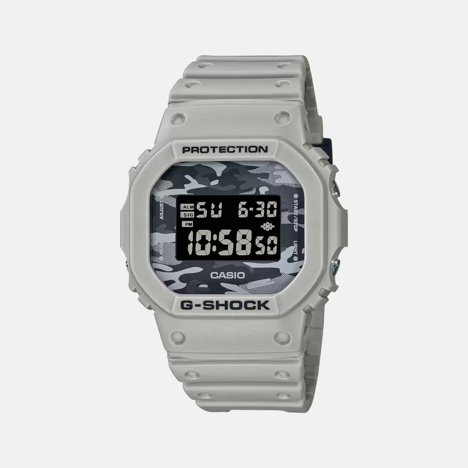 G-Shock Men Quartz Black Dial Digital Resin Watch G1209