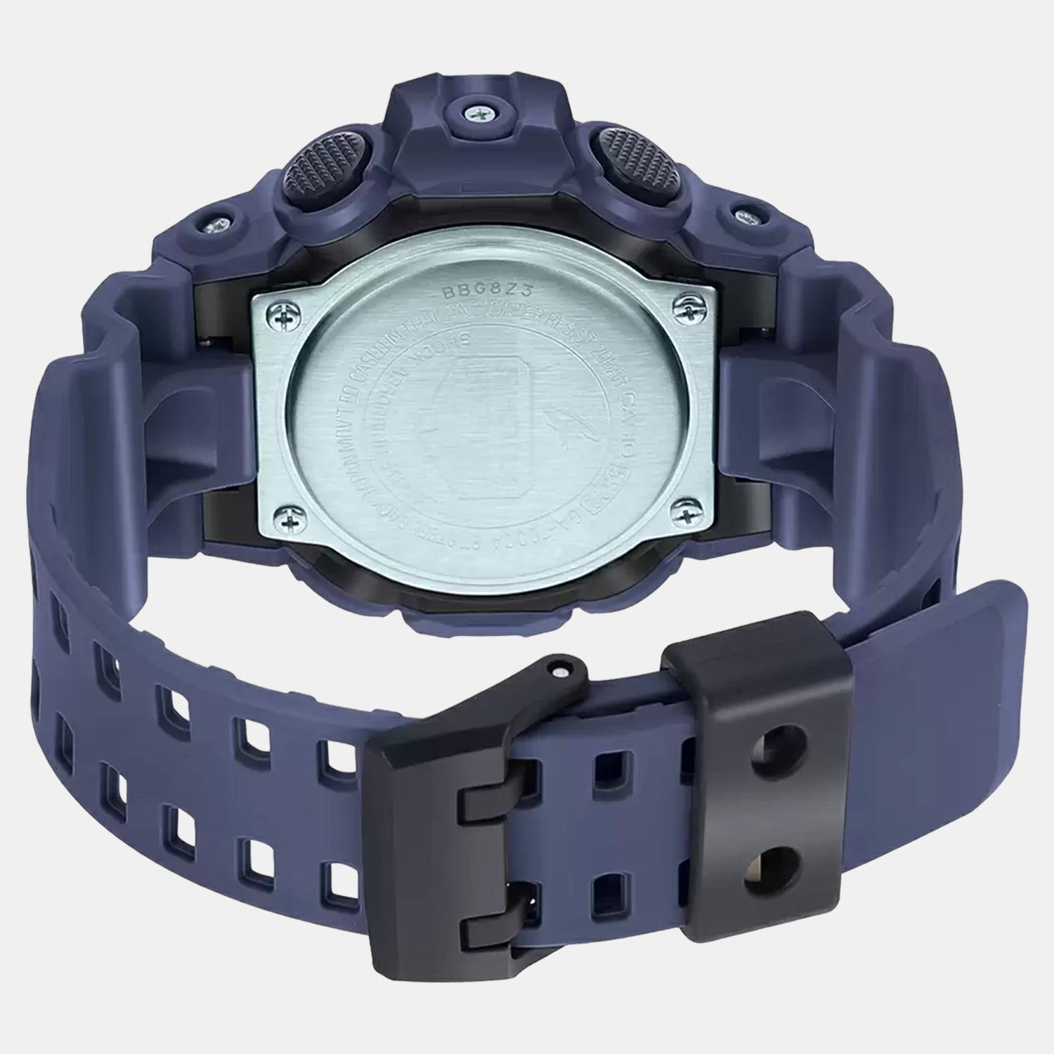 G-Shock Men Quartz Black Dial Analog-Digital Resin Watch G1210