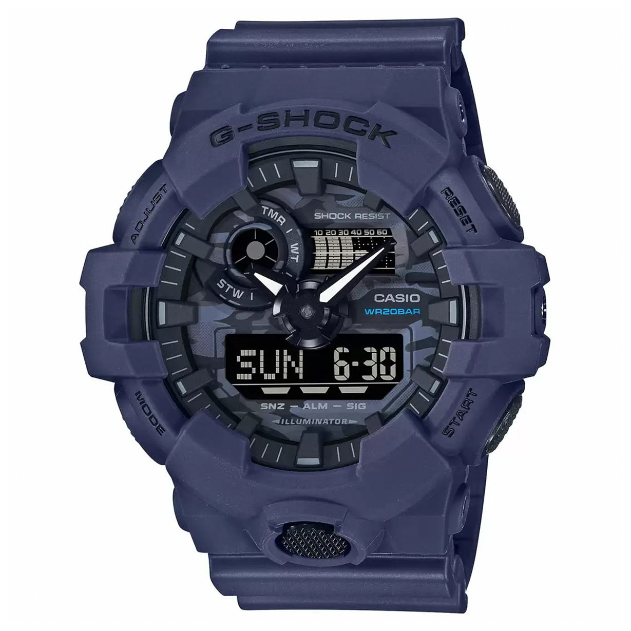 Casio G-Shock Blue Dial Men 48.9mm