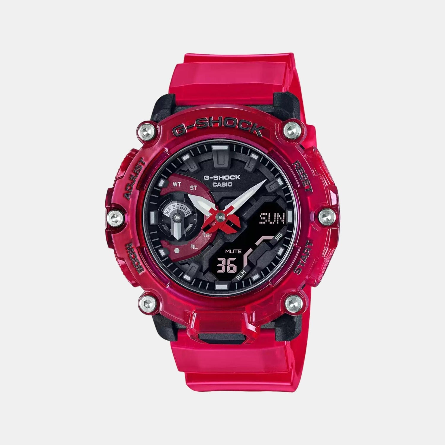 G-Shock Men Quartz Black Dial Analog-Digital Resin Watch G1217