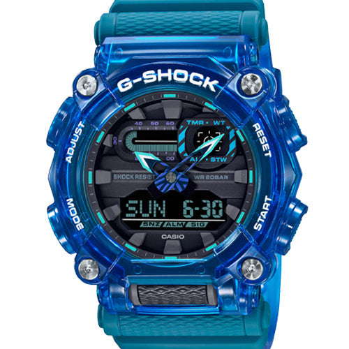 Casio G-Shock Sound Wave Series Grey Dial Men 49.5mm G1219 GA-900SKL-2A