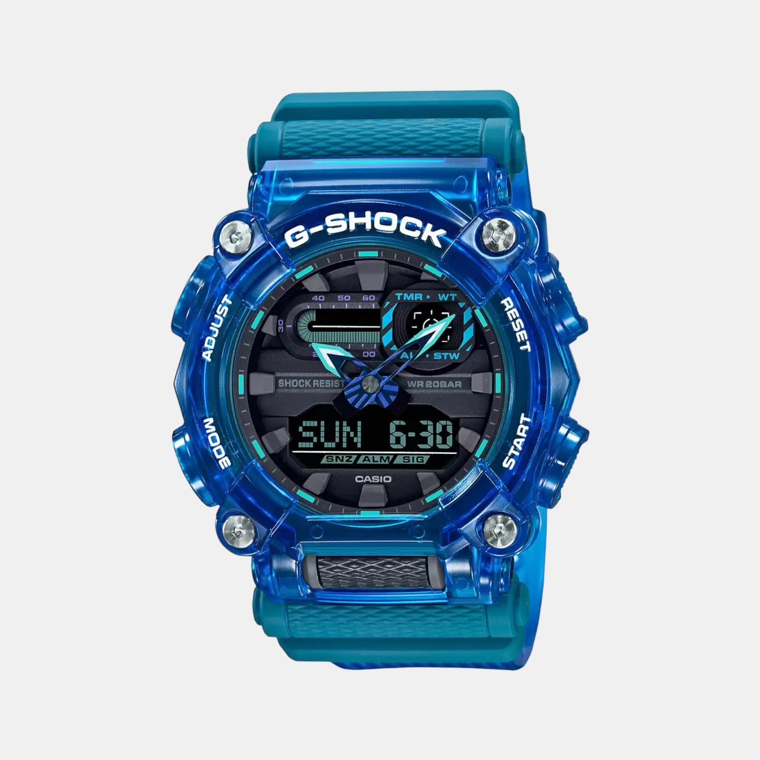 G-Shock Men Quartz Black Dial Analog-Digital Resin Watch G1219