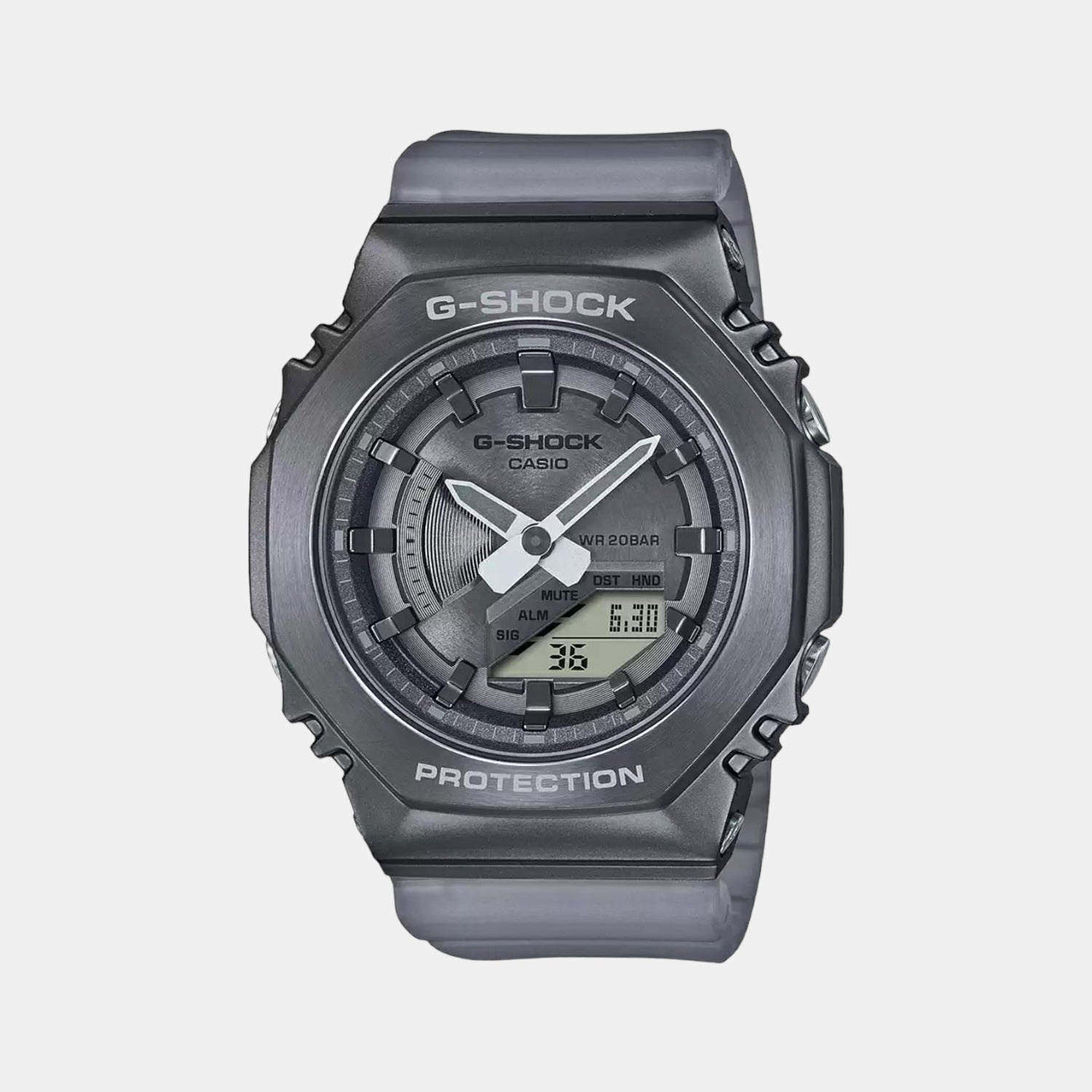 G-Shock Women Quartz Black Dial Analog-Digital Resin Watch G1221