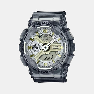 G-Shock Women Quartz Grey Dial Analog-Digital Resin Watch G1224