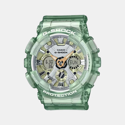 G-Shock Women Quartz Grey Dial Analog-Digital Resin Watch G1225