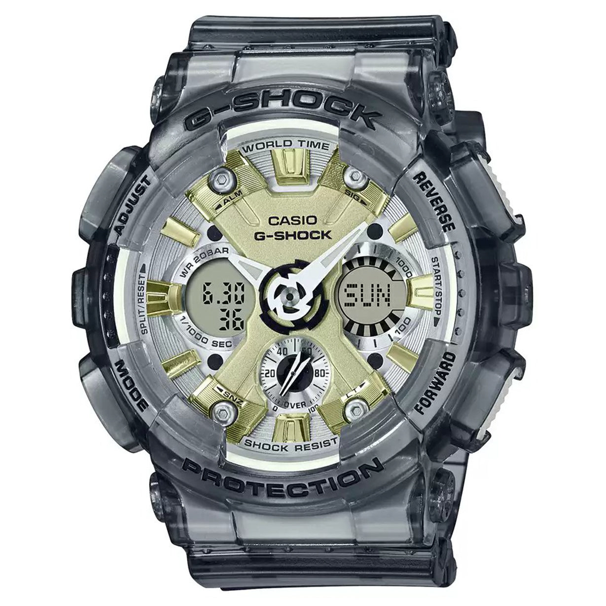 Casio G-Shock Grey Dial Women 45.9mm