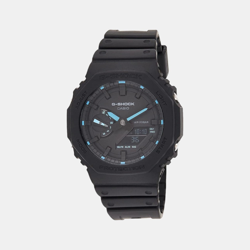 G-Shock Men Quartz Black Dial Analog-Digital Resin Watch G1229