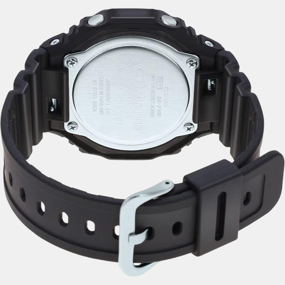G-Shock Men Quartz Black Dial Analog-Digital Resin Watch G1229