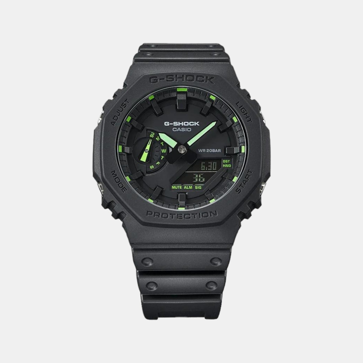 G-Shock Men Quartz Black Dial Analog-Digital Resin Watch G1230