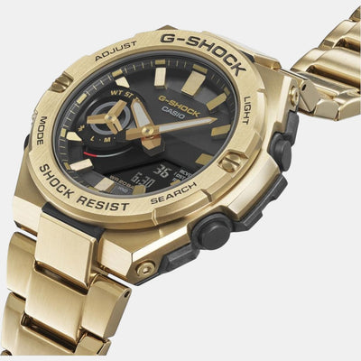 G-Shock Men Quartz Black Dial Analog-Digital Stainless Steel Watch G1234