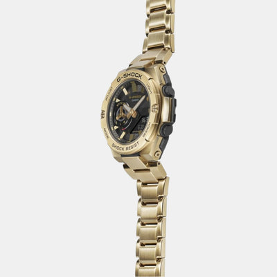 G-Shock Men Quartz Black Dial Analog-Digital Stainless Steel Watch G1234