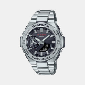 G-Shock Men Quartz Black Dial Analog-Digital Stainless Steel Watch G1235
