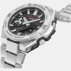 G-Shock Men Quartz Black Dial Analog-Digital Stainless Steel Watch G1235