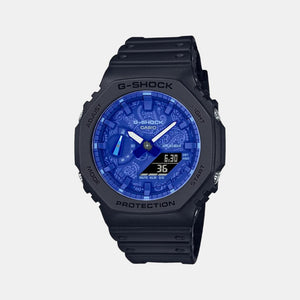 G-Shock Men Quartz Blue Dial Analog-Digital Resin Watch G1237