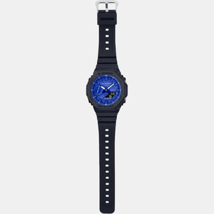 G-Shock Men Quartz Blue Dial Analog-Digital Resin Watch G1237