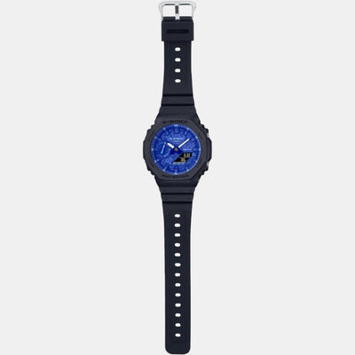 G-Shock Men Quartz Blue Dial Analog-Digital Resin Watch G1237