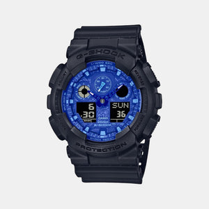 G-Shock Men Quartz Blue Dial Analog-Digital Resin Watch G1238