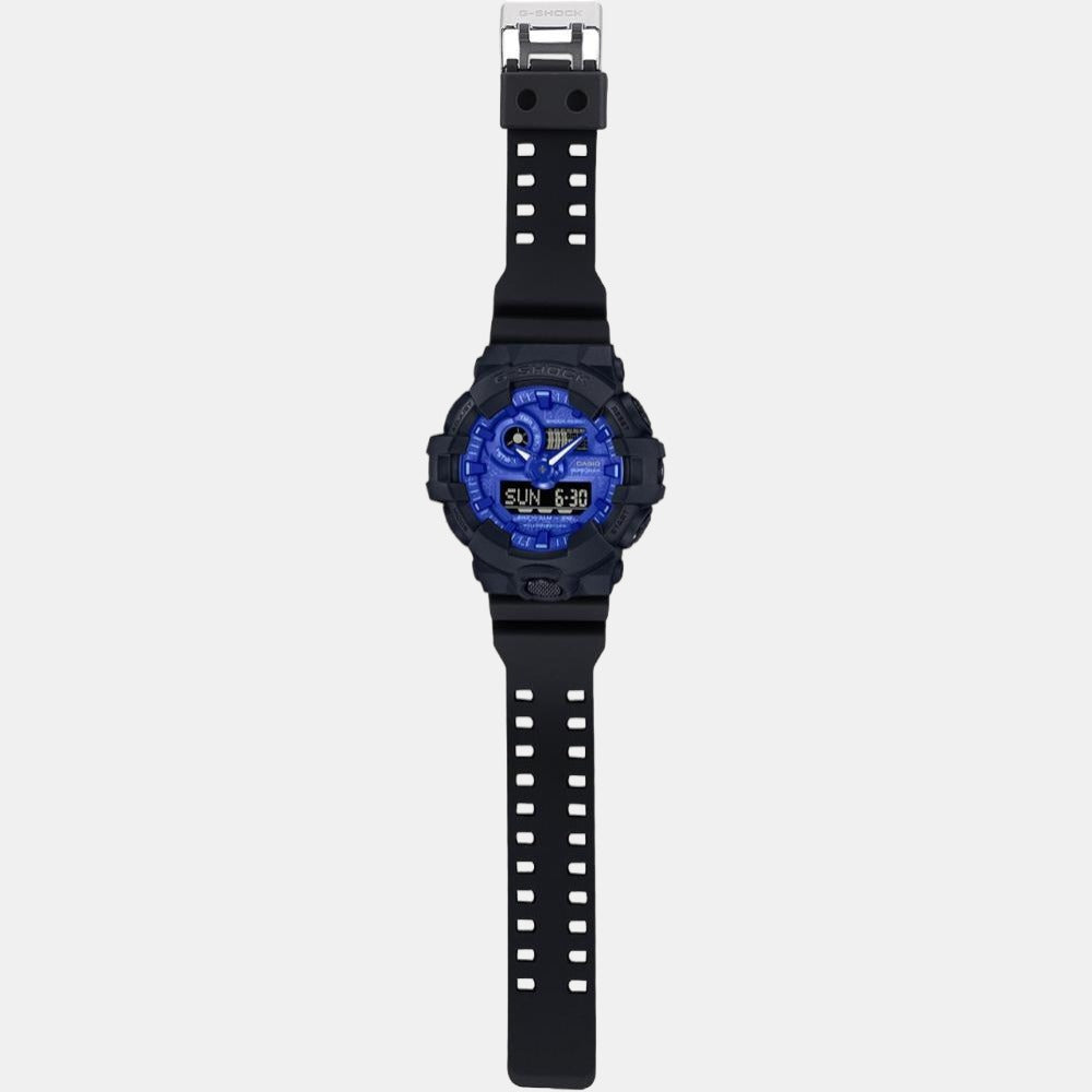 G-Shock Men Quartz Blue Dial Analog-Digital Resin Watch G1239