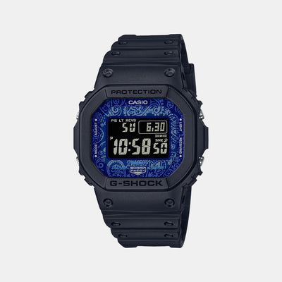 G-Shock Men Quartz Blue Dial Digital Resin Watch G1240