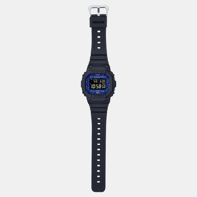 G-Shock Men Quartz Blue Dial Digital Resin Watch G1240