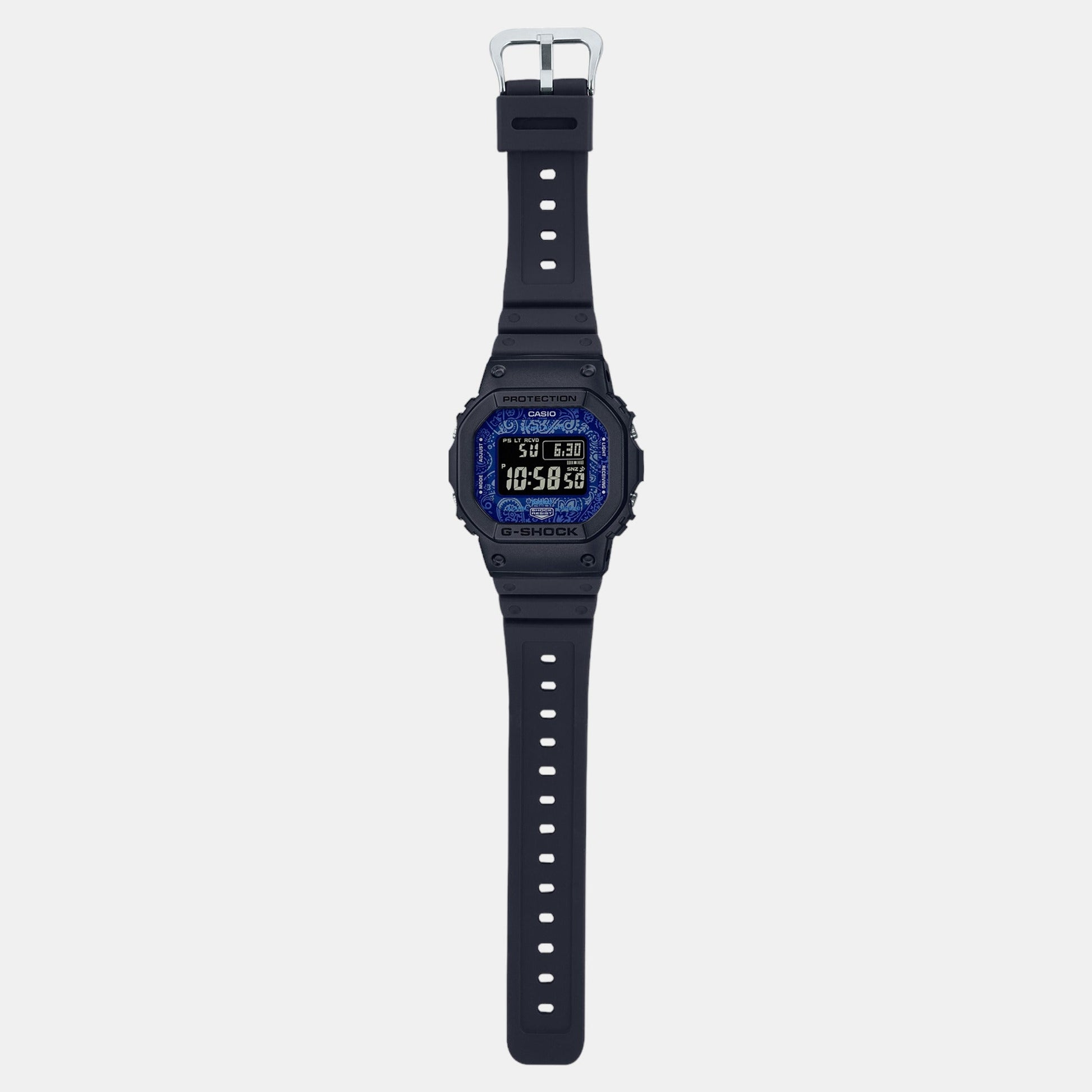G-Shock Men Quartz Blue Dial Digital Resin Watch G1240