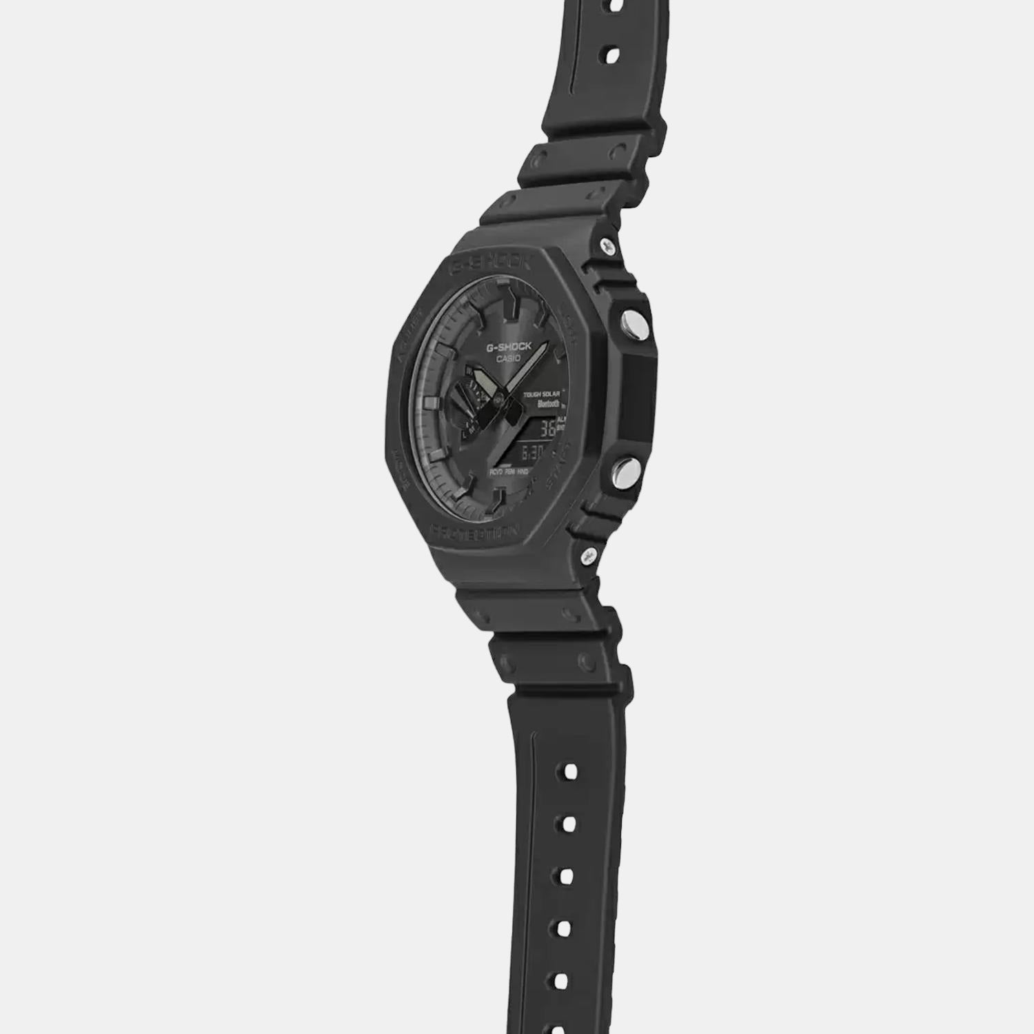 G-Shock Men Quartz Black Dial Analog-Digital Resin Watch G1242
