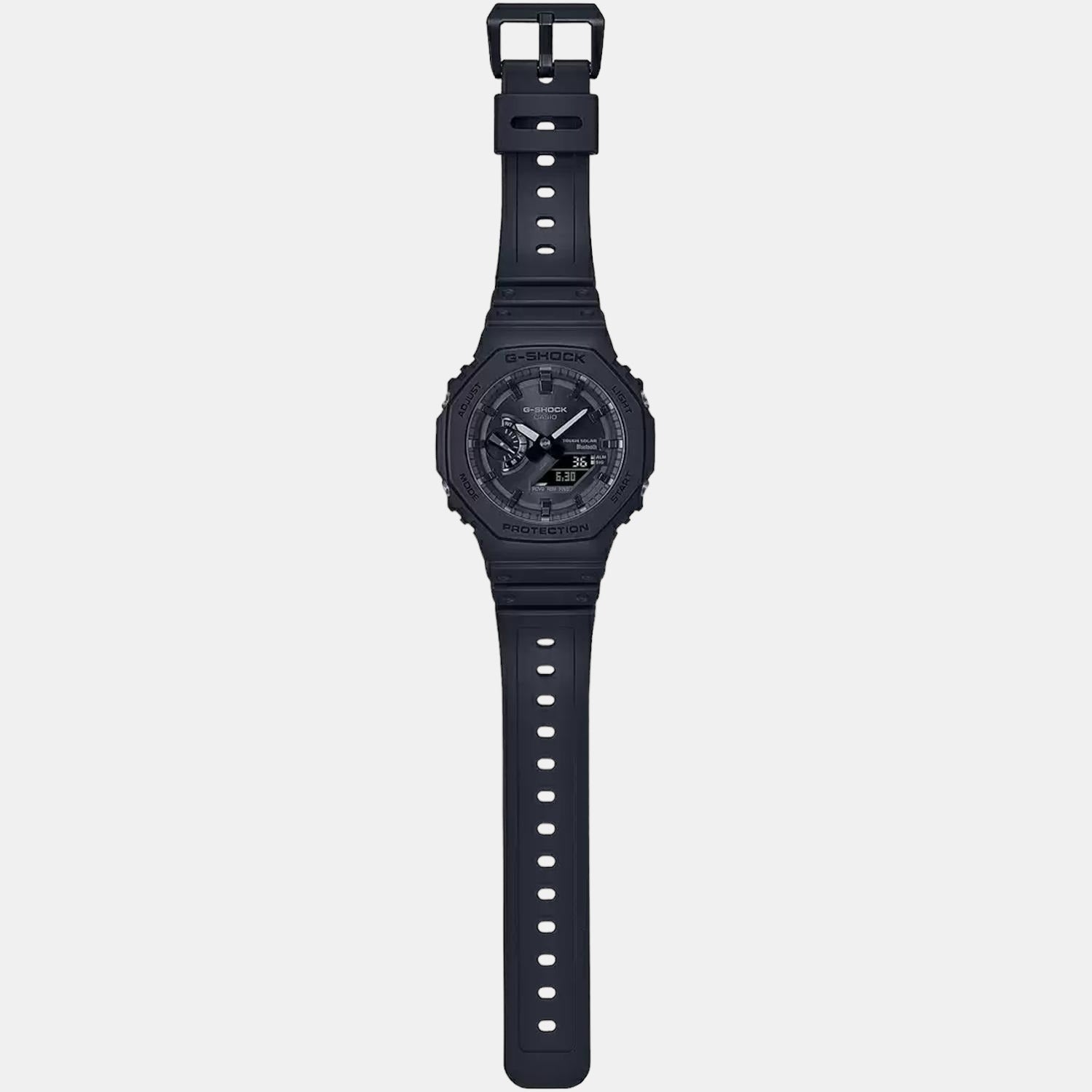 G-Shock Men Quartz Black Dial Analog-Digital Resin Watch G1242