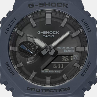 G-Shock Men Quartz Black Dial Analog-Digital Resin Watch G1243