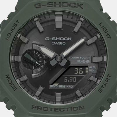 G-Shock Men Quartz Black Dial Analog-Digital Resin Watch G1244