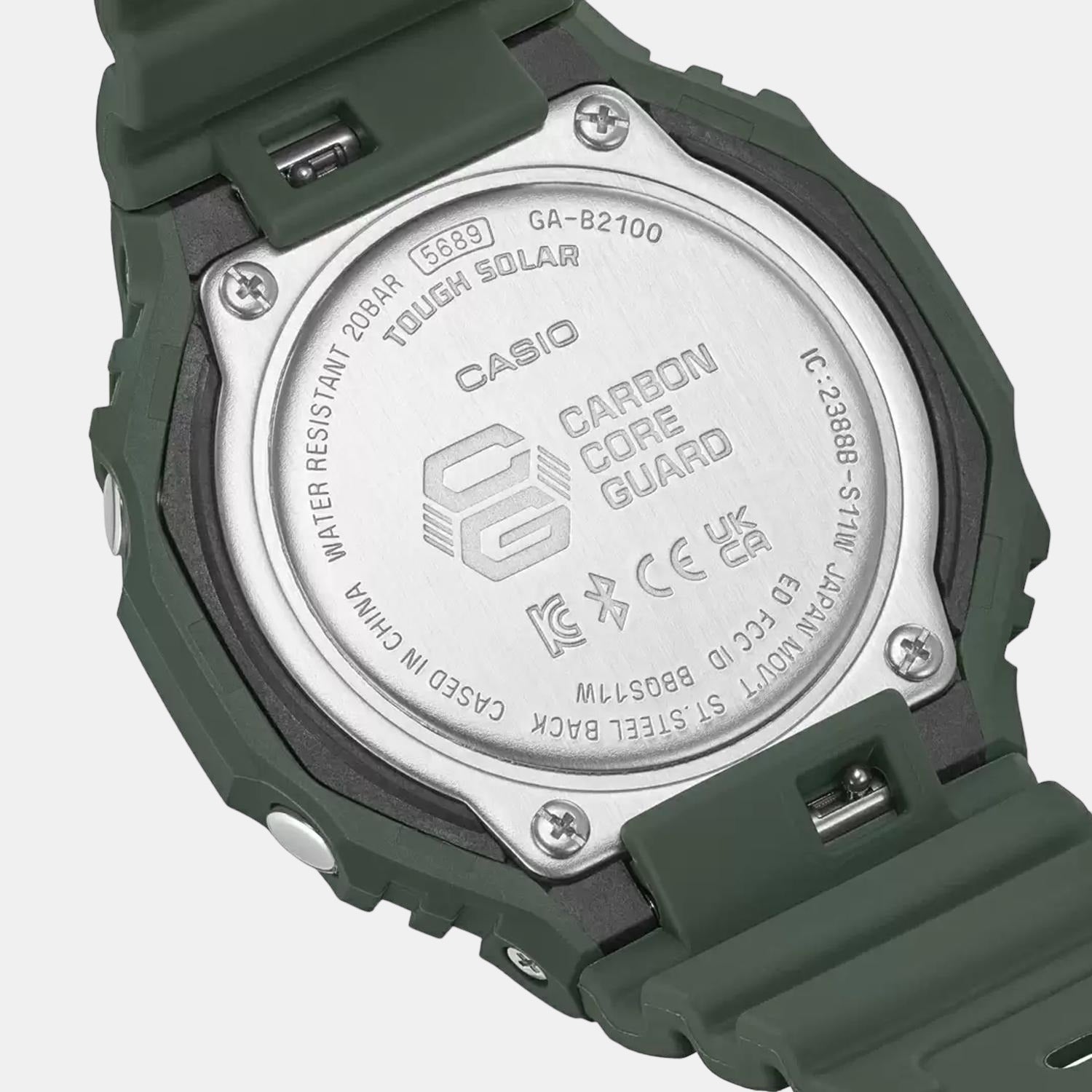 G-Shock Men Quartz Black Dial Analog-Digital Resin Watch G1244