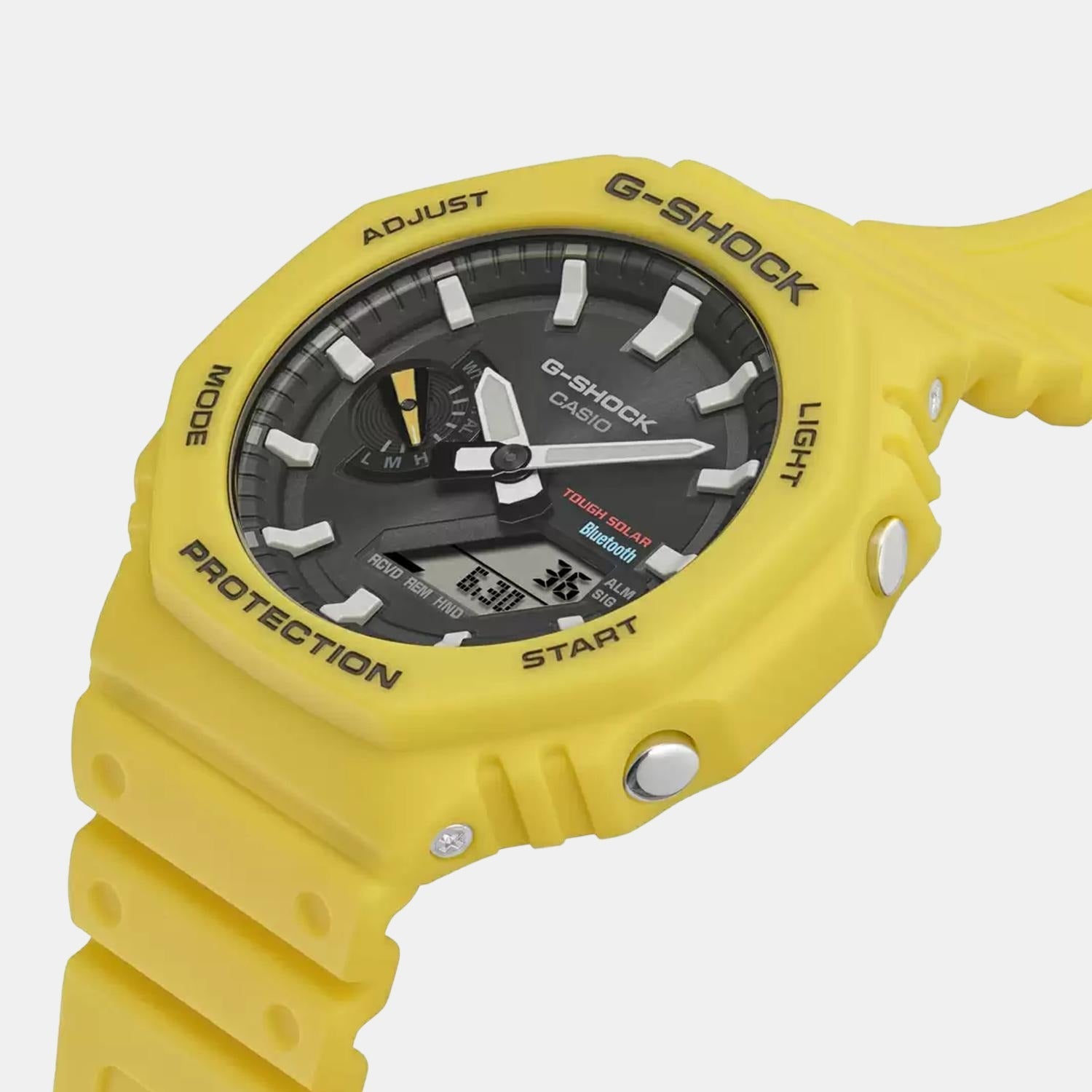 G-Shock Men Quartz Black Dial Analog-Digital Resin Watch G1245