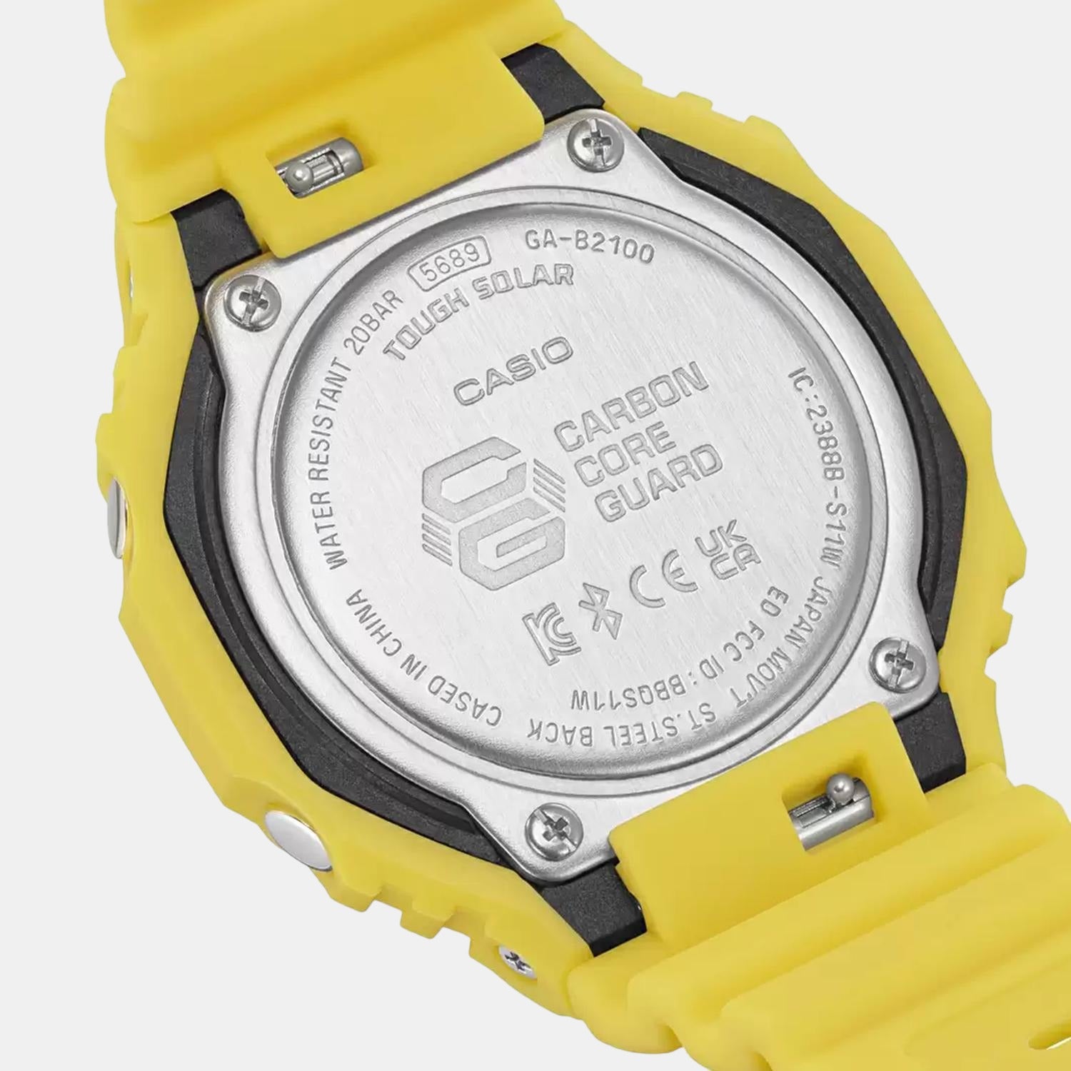G-Shock Men Quartz Black Dial Analog-Digital Resin Watch G1245