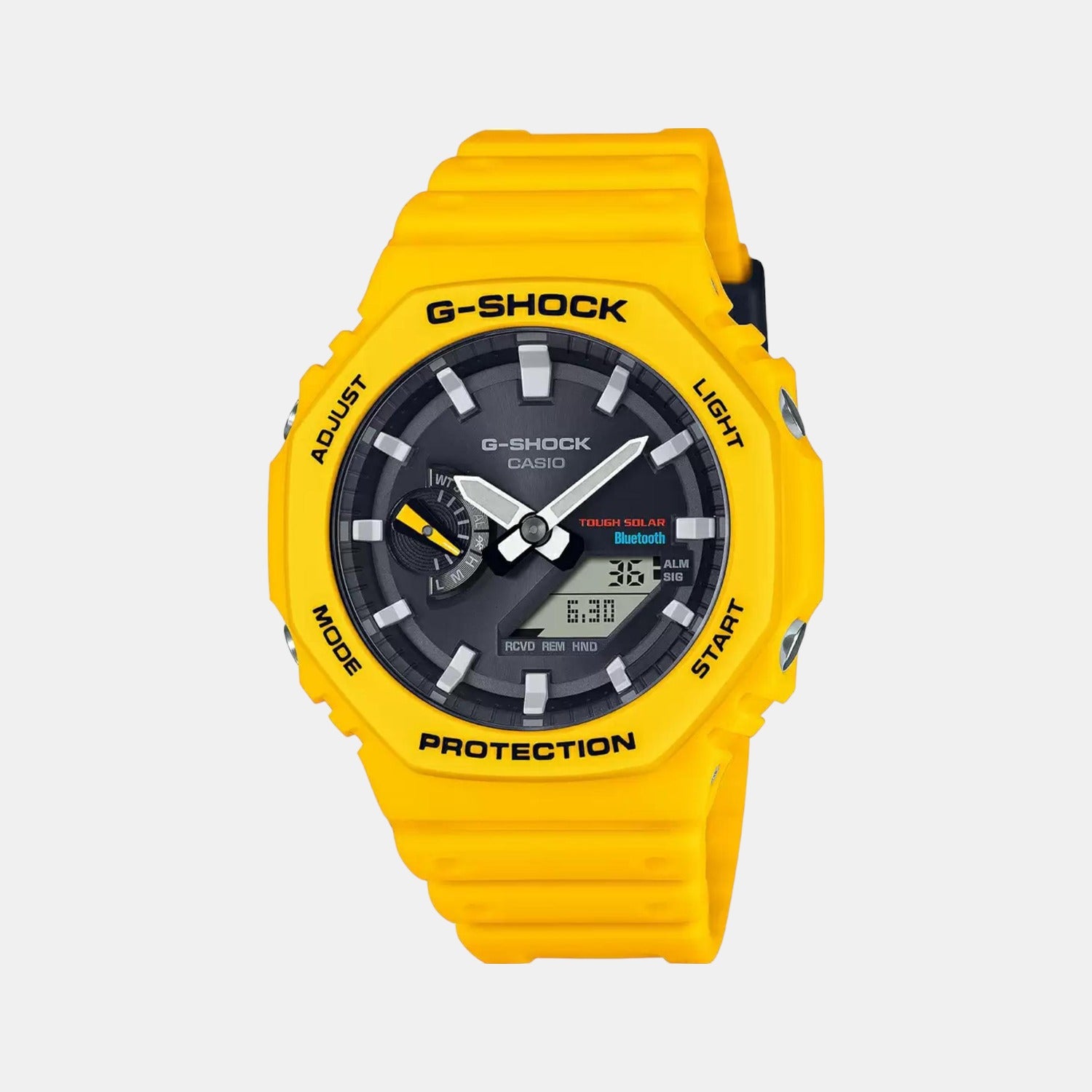 G-Shock Men Quartz Black Dial Analog-Digital Resin Watch G1245