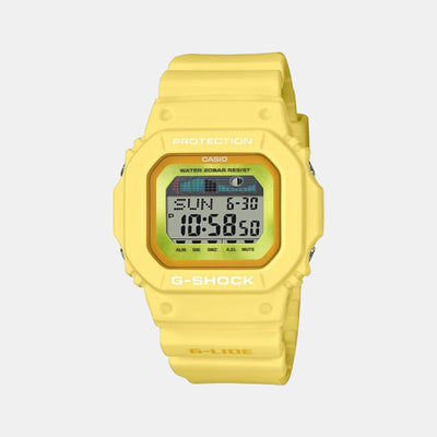 G-Shock Men Quartz Gold Dial Digital Resin Watch G1246
