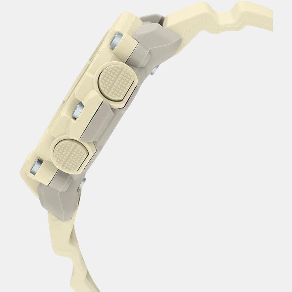 G-Shock Women Quartz Beige Dial Analog-Digital Resin Watch G1252