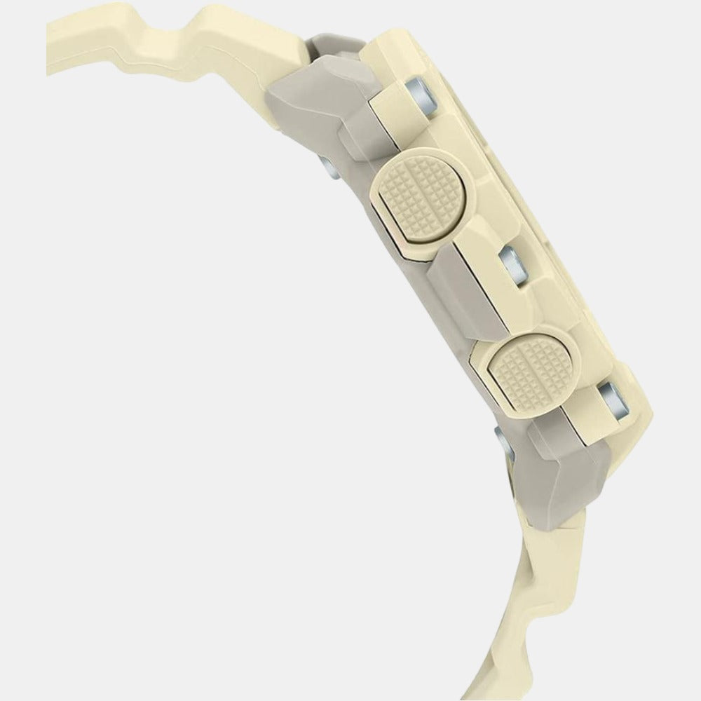 G-Shock Women Quartz Beige Dial Analog-Digital Resin Watch G1252