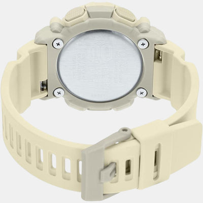 G-Shock Women Quartz Beige Dial Analog-Digital Resin Watch G1252