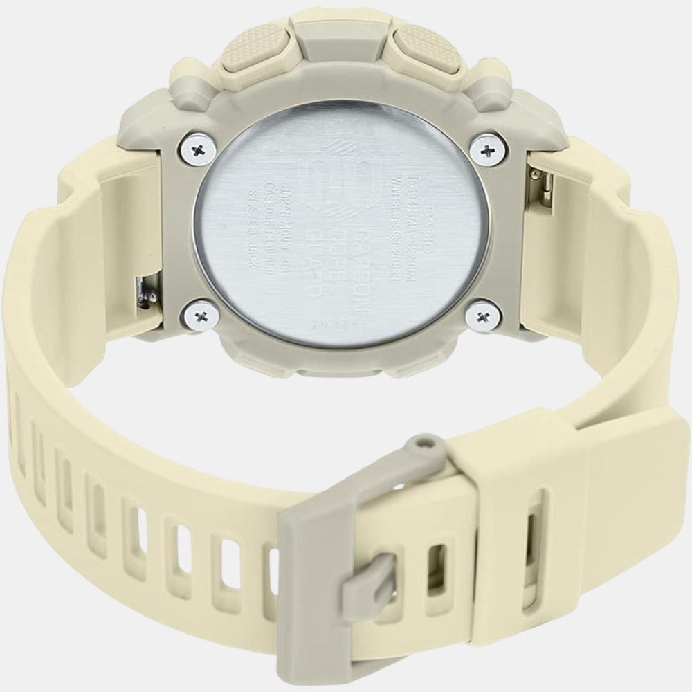 G-Shock Women Quartz Beige Dial Analog-Digital Resin Watch G1252